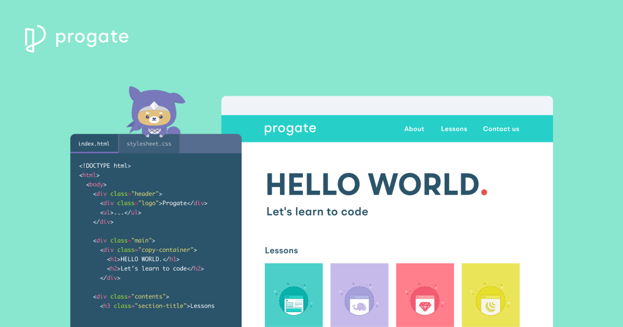 Progate(プロゲート) | Learn to code, learn to be creative.